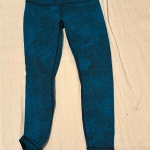 lululemon athletica Teal Leggings